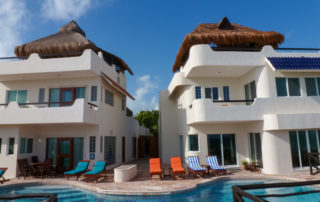 El Castillo Maya 2 Isla Mujeres with Lost Oasis Vacation Rentals Oceanfront House